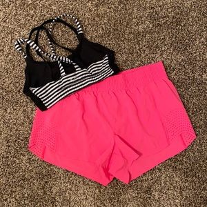 Hot pink, athleta shorts